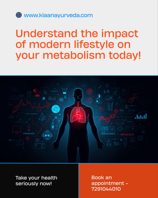 The Metabolic Collapse of Modern Lifestyle